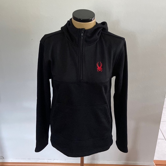 Spyder Men's Racer 1/4 Zip Pullover Hoodie